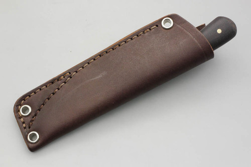 LT Wright Knives Frontier Valley - A2 Steel - Flat Grind - Black Canvas Micarta Handle - Matte Finish LT Wright Knives Frontier Valley - A2 Steel - Flat Grind - Black Canvas Micarta Handle - Matte Finish