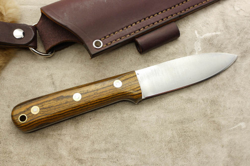 LT Wright Knives Genesis AEB-L Stainless Steel - Convex Grind - Bocote - Brass Corby Bolts - 2