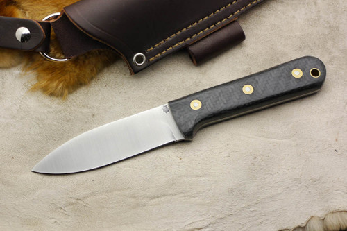 LT Wright Knives Genesis AEB-L Stainless Steel - Convex Grind - Carbon Fiber