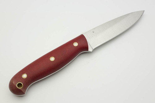 LT Wright Knives GNS - O1 Steel - Saber Grind - Red Linen Micarta - Custom Kydex Sheath - Matte Finish LT Wright Knives GNS - O1 Steel - Saber Grind - Red Linen Micarta - Custom Kydex Sheath - Matte Finish