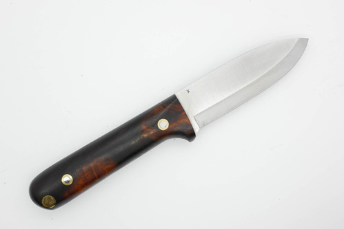LT Wright Knives Next Gen - Scandi Grind - 3V Steel - Desert Ironwood - 2 / FREE Black Liners!