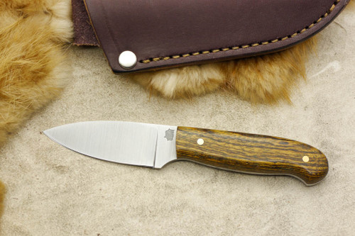 LT Wright Knives Patriot - O1 Tool Steel - Flat Grind - Bocote - 3