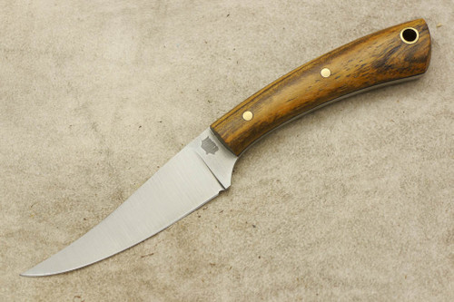 LT Wright Knives Small Swoop - Bocote Handle - Matte Finish / FREE Black Liners - 3