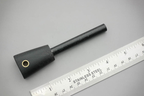 LT Wright Knives: Firesteel w/ Black Canvas Micarta Handle - Matte Finish