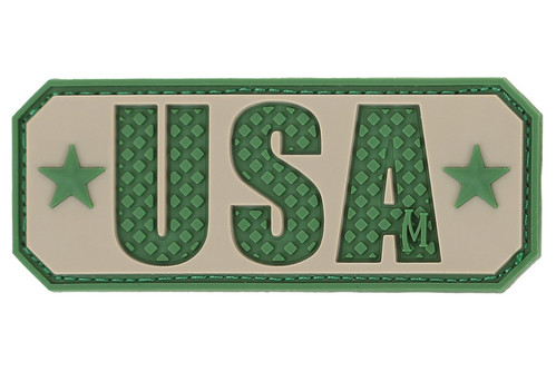 MXUSATA Maxpedition USA Patch (ARID) - Tan & Green MXUSATA Maxpedition USA Patch (ARID) - Tan & Green