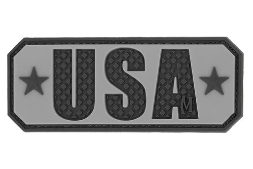 MXUSATS Maxpedition USA Patch (SWAT) - Black & Gray MXUSATS Maxpedition USA Patch (SWAT) - Black & Gray