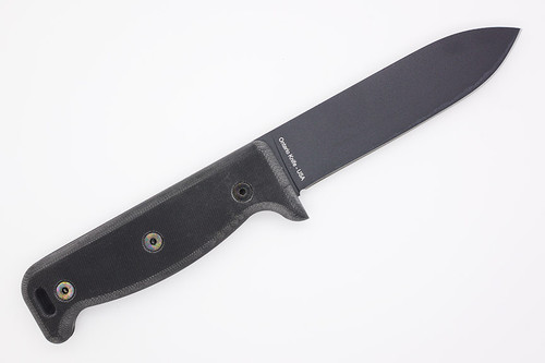 Ontario Blackbird SK-5 Noir - 154CM Steel - Black Powder Coat  - Black G10 Handle - Ballistic Nylon MOLLE Sheath