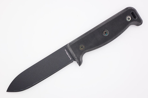 Ontario Blackbird SK-5 Noir - 154CM Steel - Black Powder Coat  - Black G10 Handle - Ballistic Nylon MOLLE Sheath