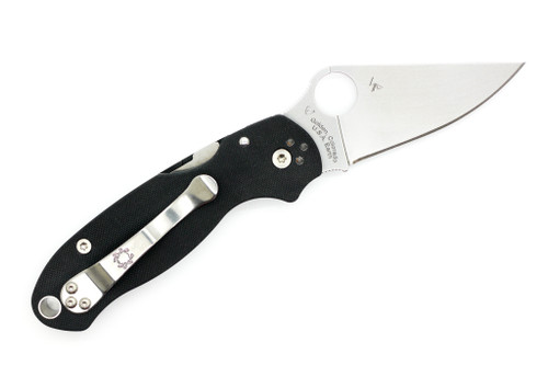 Spyderco - Para 3 - 3" CPM-S45VN Blade Folding Knife w/ Textured Black G-10 Handle
