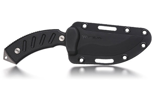 Steel Will Knives Censor 1320 Fixed Blade - Fiberglass Reinforced Nylon Handle - Satin 3.54" Blade