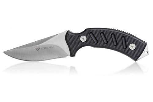Steel Will Knives Censor 1330 Fixed Blade - Fiberglass Reinforced Nylon Handle - Satin 3.54" Blade
