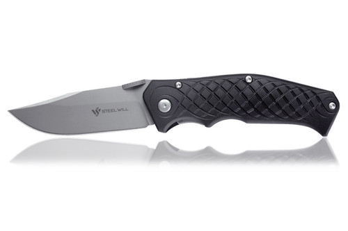 Steel Will Knives Druid 291 Folding Blade - Nylon & Fiberglass Handle - Satin 3.74" Blade