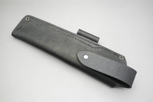 TKC: #W ESEE-6 / RAT-7 Pouch Style Leather HIP Sheath Black, LH, Firesteel Loop TKC: #W ESEE-6 / RAT-7 Pouch Style Leather HIP Sheath Black, LH, Firesteel Loop