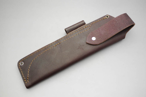 TKC: #W ESEE-6 / RAT-7 Pouch Style Leather HIP Sheath Brown, LH, Firesteel Loop TKC: #W ESEE-6 / RAT-7 Pouch Style Leather HIP Sheath Brown, LH, Firesteel Loop