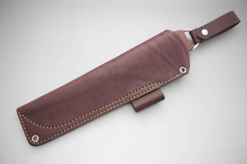 TKC: #W ESEE-6 / RAT-7 Pouch Style Leather DANGLER Sheath Brown, LH, Firesteel Loop TKC: #W ESEE-6 / RAT-7 Pouch Style Leather DANGLER Sheath Brown, LH, Firesteel Loop