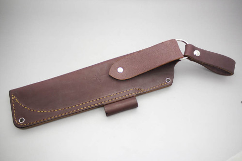 TKC: #W ESEE-6 / RAT-7 Pouch Style Leather DANGLER Sheath Brown, RH, Firesteel Loop TKC: #W ESEE-6 / RAT-7 Pouch Style Leather DANGLER Sheath Brown, RH, Firesteel Loop