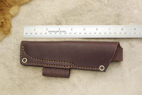 TKC: #E Pouch Style Leather HIP Sheath Brown, LH, Firesteel Loop TKC: #E Pouch Style Leather HIP Sheath Brown, LH, Firesteel Loop