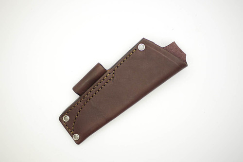 TKC: #EX Pouch Style Leather HIP Sheath Brown, RH, Firesteel Loop TKC: #EX Pouch Style Leather HIP Sheath Brown, RH, Firesteel Loop