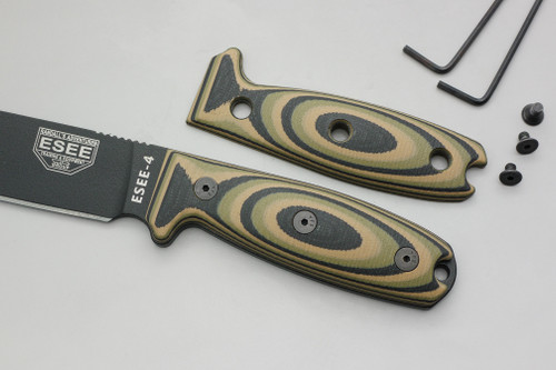 TKC: COMPACT G10 Handle for ESEE 3 / ESEE 4 - Mil Spec Camo TKC: COMPACT G10 Handle for ESEE 3 / ESEE 4 - Mil Spec Camo