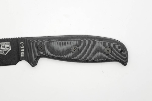 TKC: EXTENDED G10 Handle for ESEE 3 - Midnite Tiger, 1X1 TKC: EXTENDED G10 Handle for ESEE 3 - Midnite Tiger, 1X1