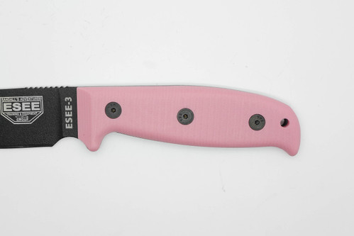 TKC: EXTENDED G10 Handle for ESEE 3 - Pink TKC: EXTENDED G10 Handle for ESEE 3 - Pink