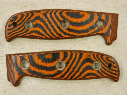 TKC: EXTENDED G10 Handle for ESEE 3 - Tigerstripe, 1X1