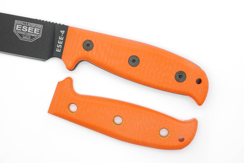 TKC: EXTENDED G10 Handle for ESEE 4 - Blaze Orange TKC: EXTENDED G10 Handle for ESEE 4 - Blaze Orange