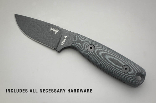 TKC: G10 EXTENDED Handle for ESEE IZULA - Midnite Tiger, 1X1 TKC: G10 EXTENDED Handle for ESEE IZULA - Midnite Tiger, 1X1