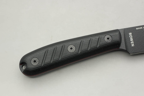 TKC: G10 Handle for ESEE 3HM / 4HM - Black w/ Red Liner