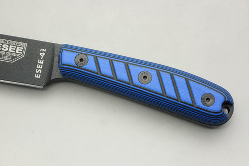 TKC: G10 Handle for ESEE 3HM / 4HM - Blue & Black, 2X2 TKC: G10 Handle for ESEE 3HM / 4HM - Blue & Black, 2X2
