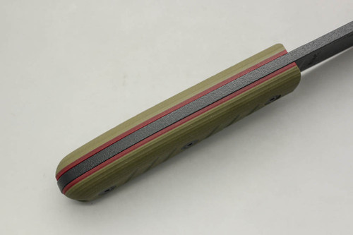 TKC: G10 Handle for ESEE 3HM / 4HM - Ranger Green w/ Red Liner