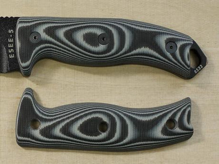 TKC G10 Handle for ESEE 5/6 - Midnite Tiger, 2X2