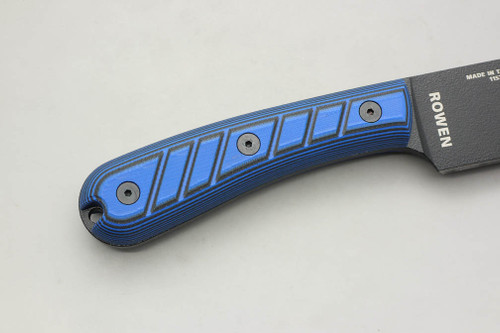TKC: G10 Handle for ESEE 6HM - Blue & Black TKC: G10 Handle for ESEE 6HM - Blue & Black