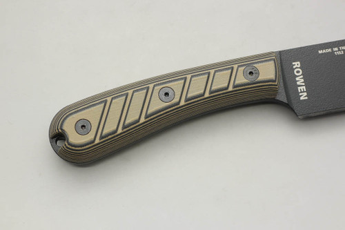 TKC: G10 Handle for ESEE 6HM - Brown & Black TKC: G10 Handle for ESEE 6HM - Brown & Black