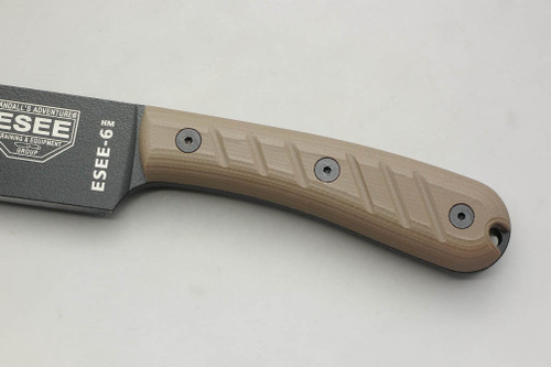 TKC: G10 Handle for ESEE 6HM - Earth Brown TKC: G10 Handle for ESEE 6HM - Earth Brown