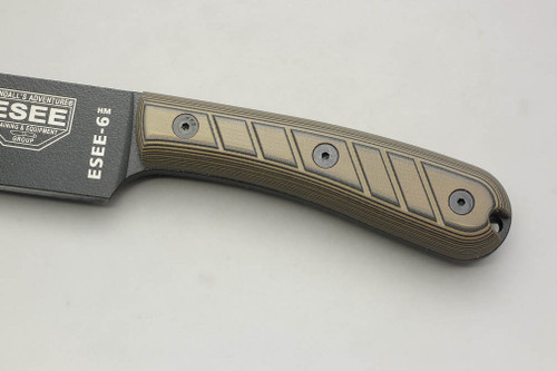 TKC: G10 Handle for ESEE 6HM - Earth Camo