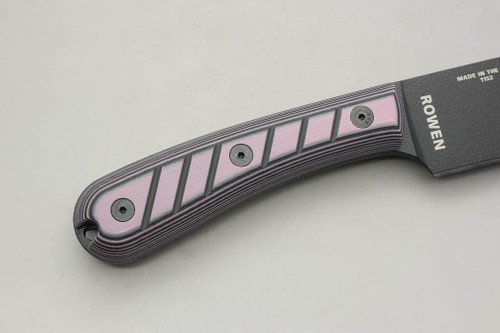 TKC: G10 Handle for ESEE 6HM - Lavender & Black TKC: G10 Handle for ESEE 6HM - Lavender & Black