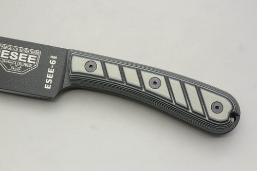 TKC: G10 Handle for ESEE 6HM - Midnite Tiger, 2X2 TKC: G10 Handle for ESEE 6HM - Midnite Tiger, 2X2