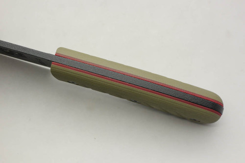 TKC: G10 Handle for ESEE 6HM - Ranger Green w/ Red Liner TKC: G10 Handle for ESEE 6HM - Ranger Green w/ Red Liner