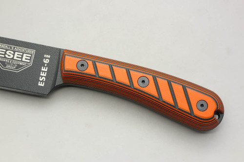 TKC: G10 Handle for ESEE 6HM - Tigerstripe, 2X2 TKC: G10 Handle for ESEE 6HM - Tigerstripe, 2X2