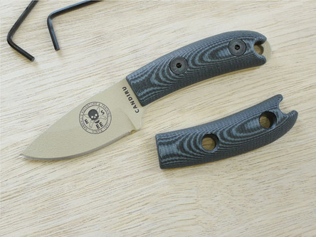 TKC: G10 Handle for ESEE Candiru - Midnite Tiger, 1X1 TKC: G10 Handle for ESEE Candiru - Midnite Tiger, 1X1