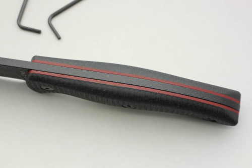 TKC: G10 Handle for ESEE CM6 - Black w/ Red Liner TKC: G10 Handle for ESEE CM6 - Black w/ Red Liner