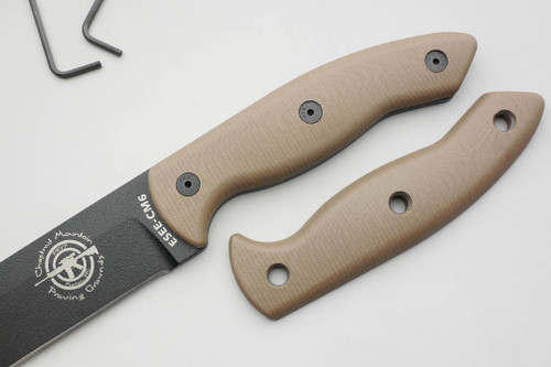 TKC: G10 Handle for ESEE CM6 - Earth Brown TKC: G10 Handle for ESEE CM6 - Earth Brown