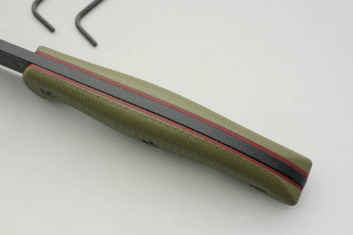 TKC: G10 Handle for ESEE CM6 - Ranger Green w/ Red Liner TKC: G10 Handle for ESEE CM6 - Ranger Green w/ Red Liner