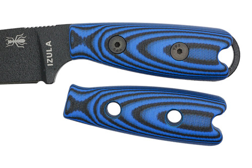 TKC: G10 Handle for ESEE IZULA - Blue & Black TKC: G10 Handle for ESEE IZULA - Blue & Black