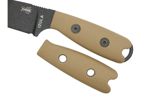 TKC: G10 Handle for ESEE IZULA - Coyote Brown TKC: G10 Handle for ESEE IZULA - Coyote Brown
