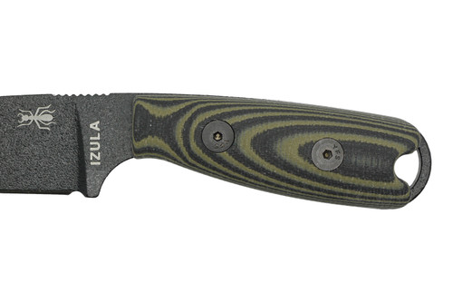 TKC: G10 Handle for ESEE IZULA - Green & Black TKC: G10 Handle for ESEE IZULA - Green & Black