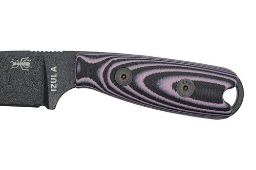 TKC: G10 Handle for ESEE IZULA - Lavender & Black TKC: G10 Handle for ESEE IZULA - Lavender & Black