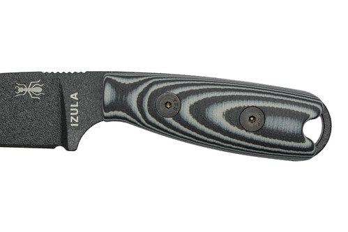 TKC: G10 Handle for ESEE IZULA - Midnite Tiger, 2x2 TKC: G10 Handle for ESEE IZULA - Midnite Tiger, 2x2