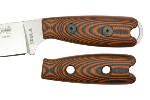TKC: G10 Handle for ESEE IZULA - Tigerstripe, 1X1 TKC: G10 Handle for ESEE IZULA - Tigerstripe, 1X1